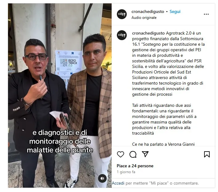 Agrotrack 2.o Vinitaly